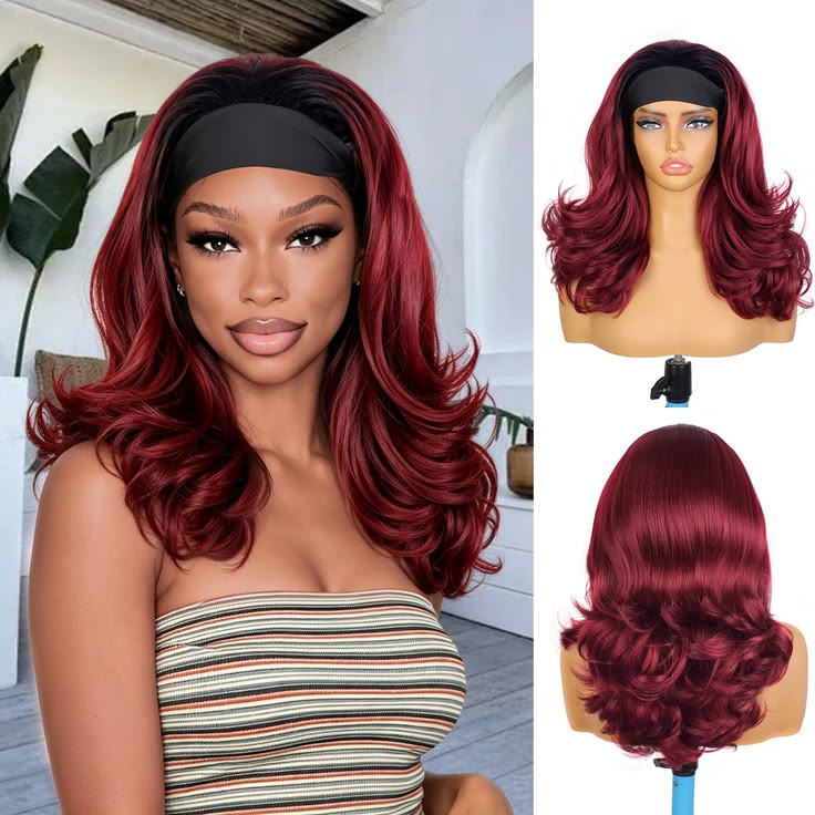 Glamour Redhead Wig